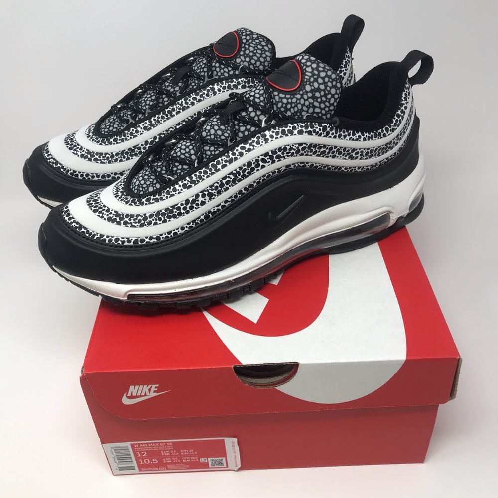 Nike Wmns Air Max 97 'Safari’ Black / White DH0559-001 NEW IN BOX


MSRP $180